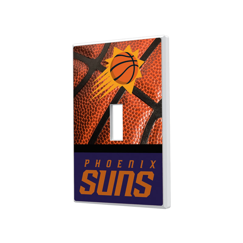 Phoenix Suns Basketball Hidden-Screw Light Switch Plate