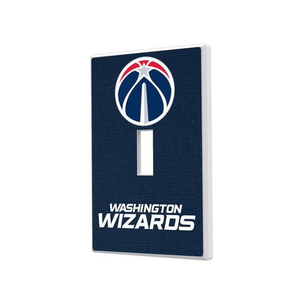Washington Wizards Solid Hidden-Screw Light Switch Plate