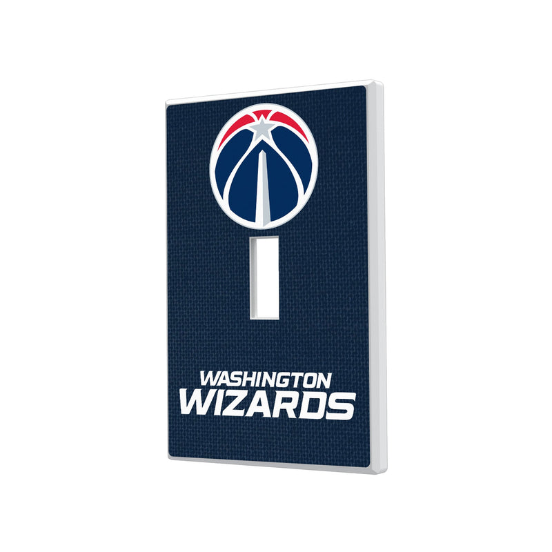 Washington Wizards Solid Hidden-Screw Light Switch Plate