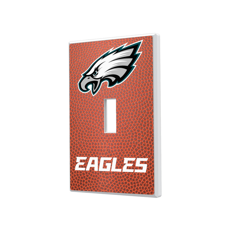Philadelphia Eagles Football Hidden-Screw Light Switch Plate