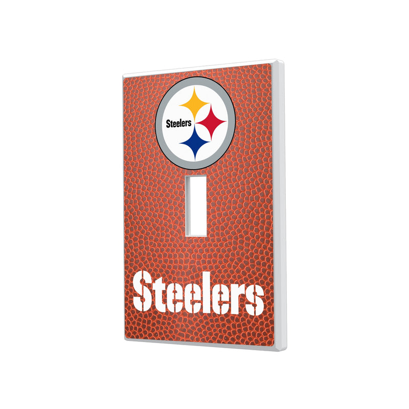 Pittsburgh Steelers Football Hidden-Screw Light Switch Plate