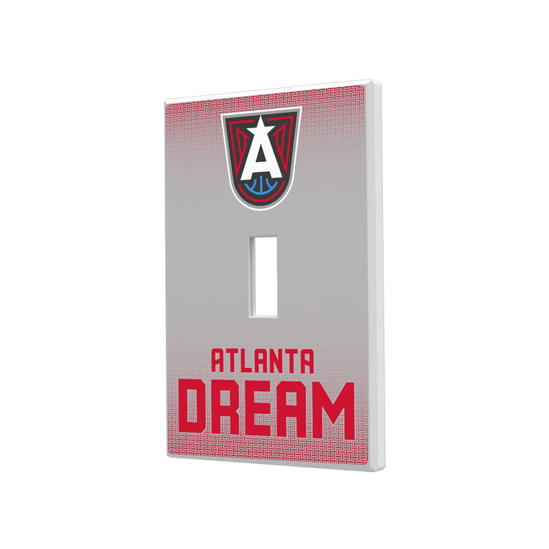 Atlanta Dream Linen Hidden-Screw Light Switch Plate