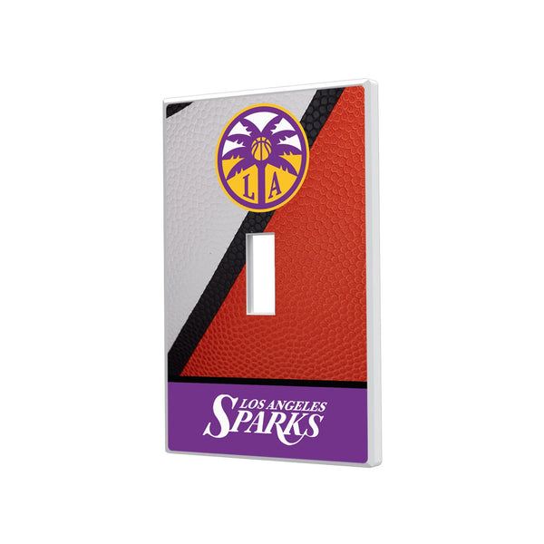 Los Angeles Sparks Basketball Hidden-Screw Light Switch Plate