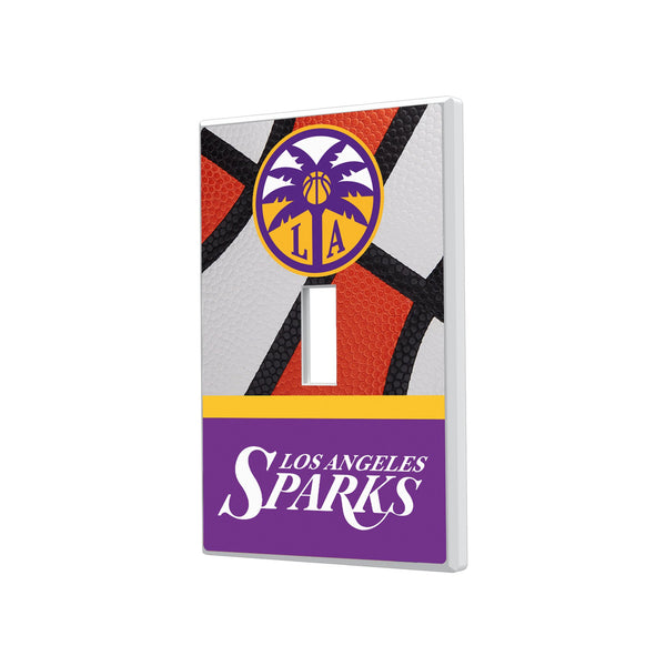 Los Angeles Sparks Basketball Hidden-Screw Light Switch Plate