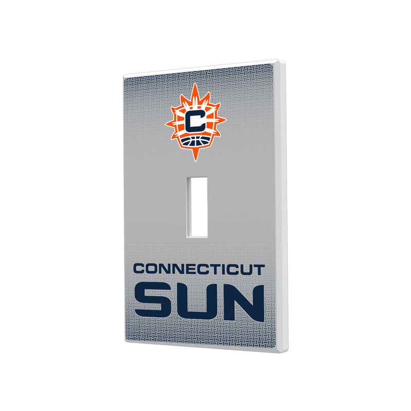 Connecticut Sun Linen Hidden-Screw Light Switch Plate