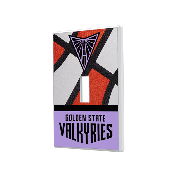 Golden State Valkyries Basketball Hidden-Screw Light Switch Plate