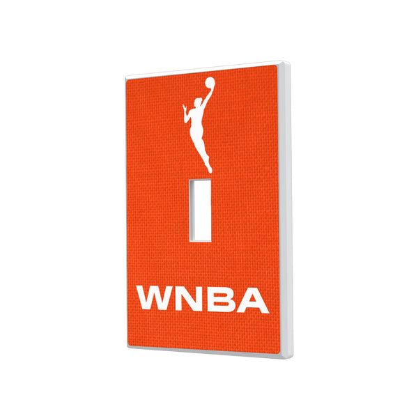 WNBA Solid Hidden-Screw Light Switch Plate