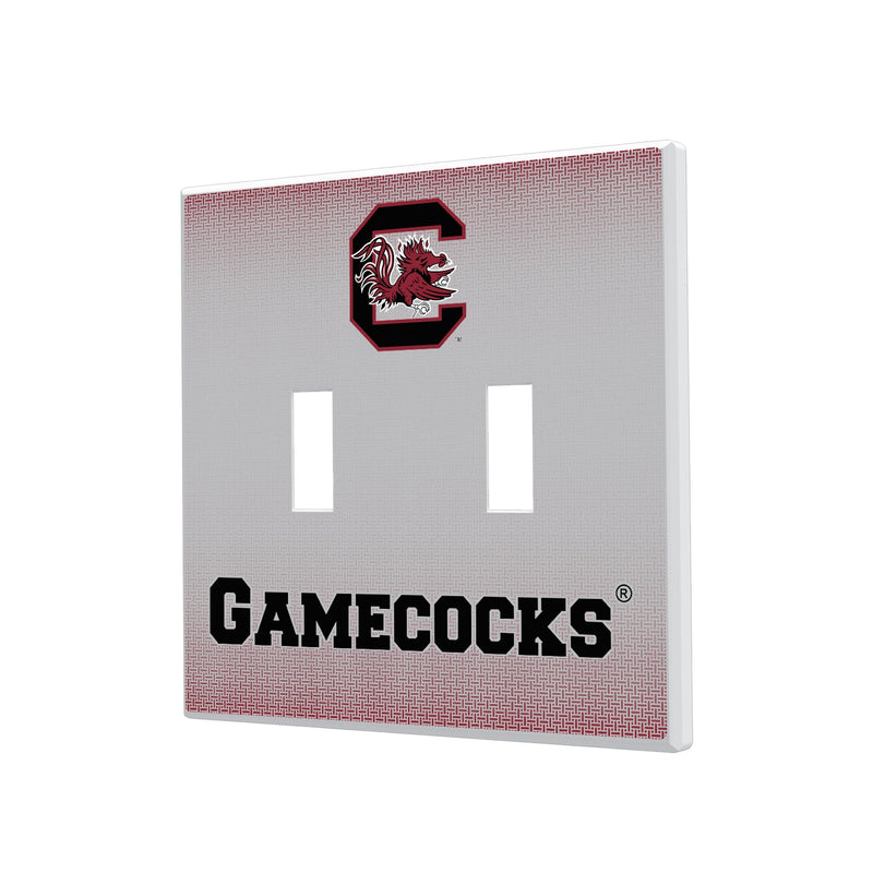 South Carolina Gamecocks Linen Hidden-Screw Light Switch Plate