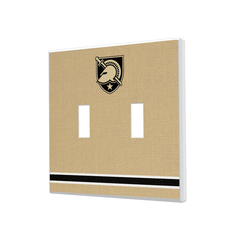 United States Military Academy Black Knights Stripe Hidden-Screw Light Switch Plate