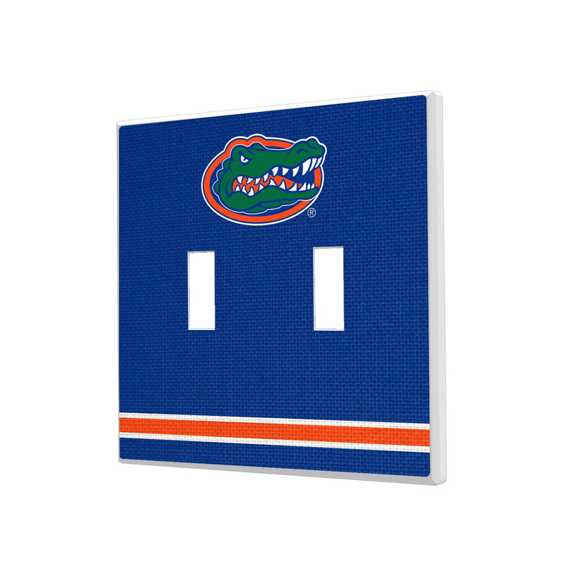 University of Florida Gators Stripe Hidden-Screw Light Switch Plate