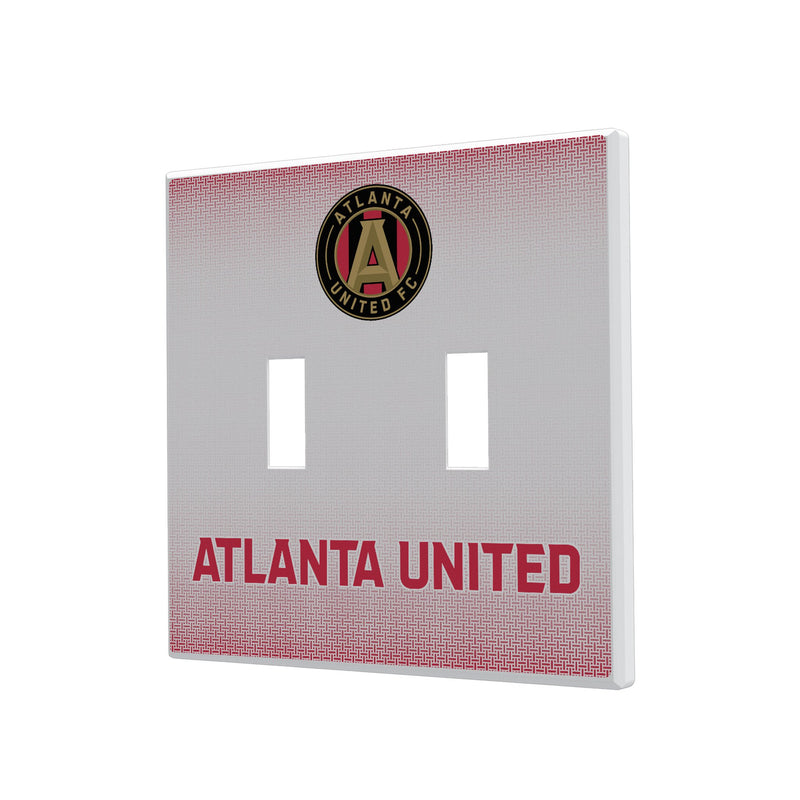 Atlanta United FC  Linen Hidden-Screw Light Switch Plate