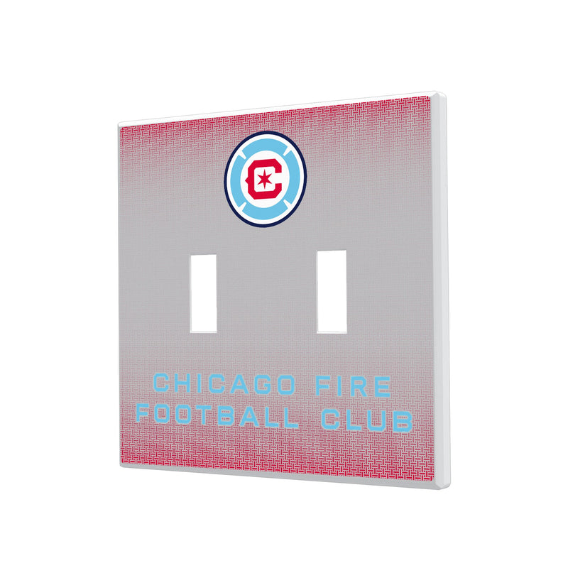 Chicago Fire  Linen Hidden-Screw Light Switch Plate