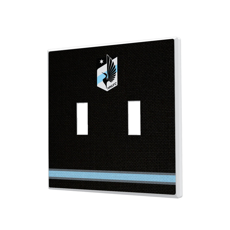 Minnesota United FC Stripe Hidden-Screw Light Switch Plate