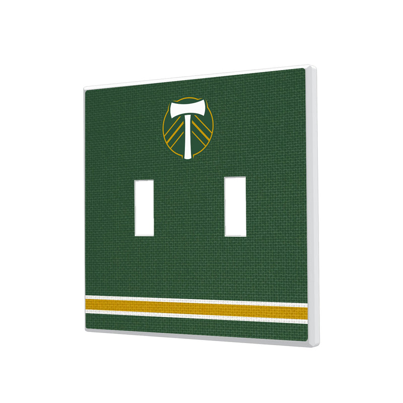 Portland Timbers Stripe Hidden-Screw Light Switch Plate