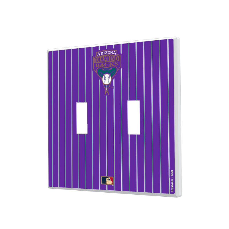 Arizona Diamondbacks 1999-2006 - Cooperstown Collection Pinstripe Hidden-Screw Light Switch Plate