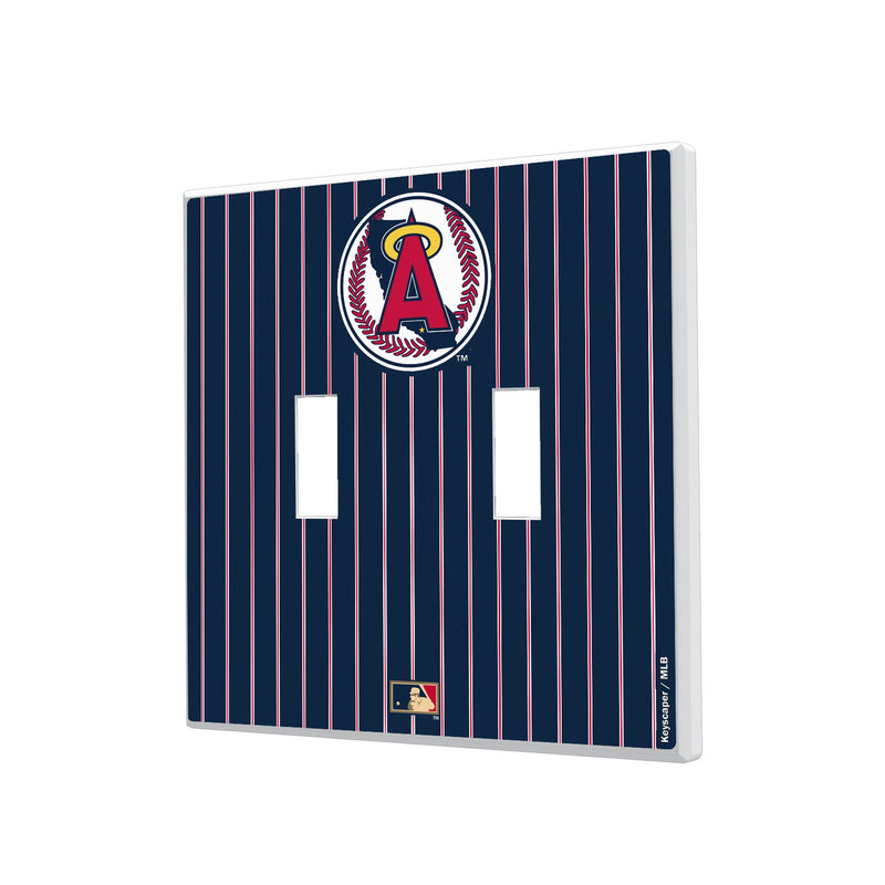 LA Angels 1986-1992 - Cooperstown Collection Pinstripe Hidden-Screw Light Switch Plate