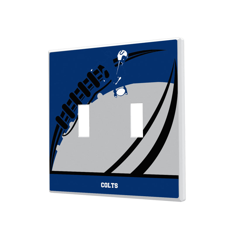 Baltimore Colts 1946 Historic Collection Passtime Hidden-Screw Light Switch Plate