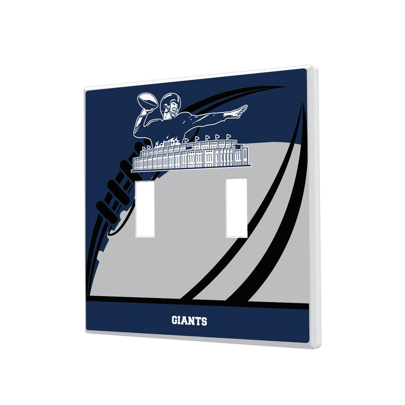 New York Giants 1960-1966 Historic Collection Passtime Hidden-Screw Light Switch Plate