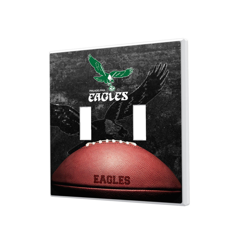 Philadelphia Eagles 1973-1995 Historic Collection Legendary Hidden-Screw Light Switch Plate