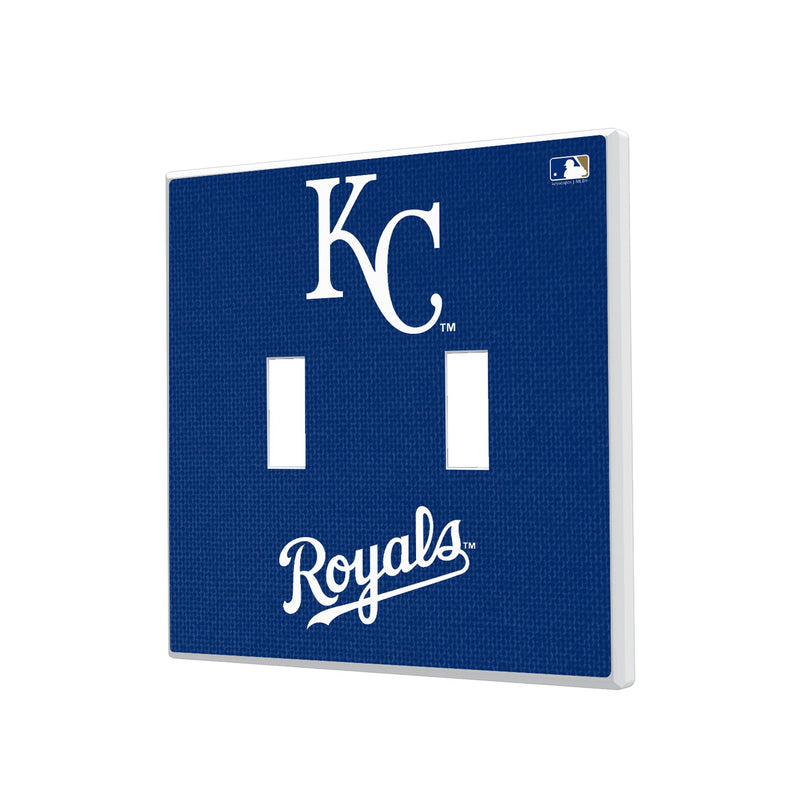 Kansas City Royals Solid Hidden-Screw Light Switch Plate