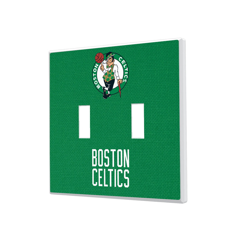 Boston Celtics Solid Hidden-Screw Light Switch Plate