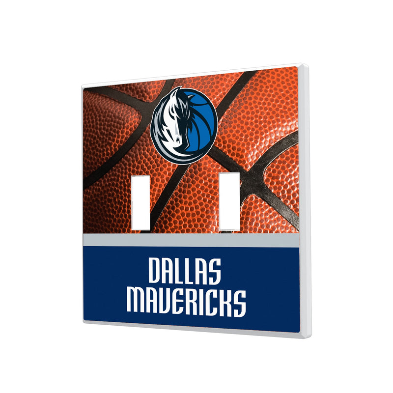 Dallas Mavericks Basketball Hidden-Screw Light Switch Plate