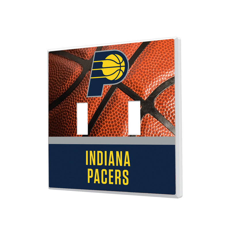 Indiana Pacers Basketball Hidden-Screw Light Switch Plate