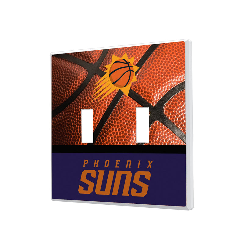 Phoenix Suns Basketball Hidden-Screw Light Switch Plate