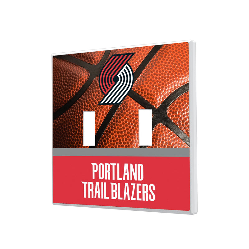 Portland Trail Blazers Basketball Hidden-Screw Light Switch Plate