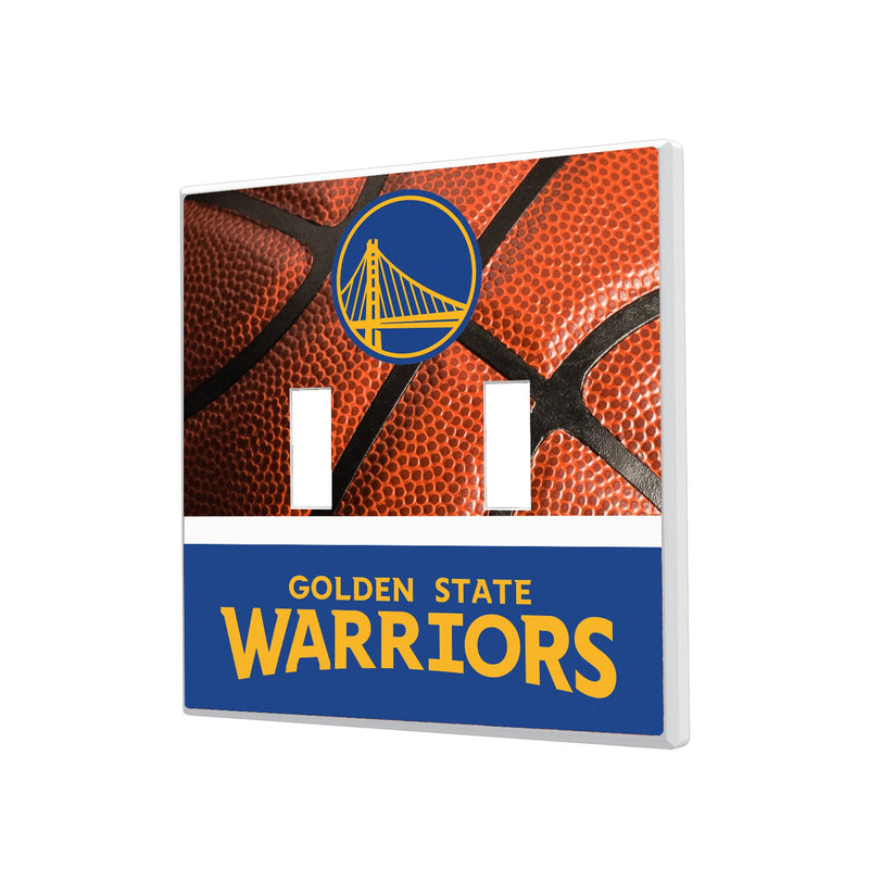 Golden State Warriors Basketball Hidden-Screw Light Switch Plate