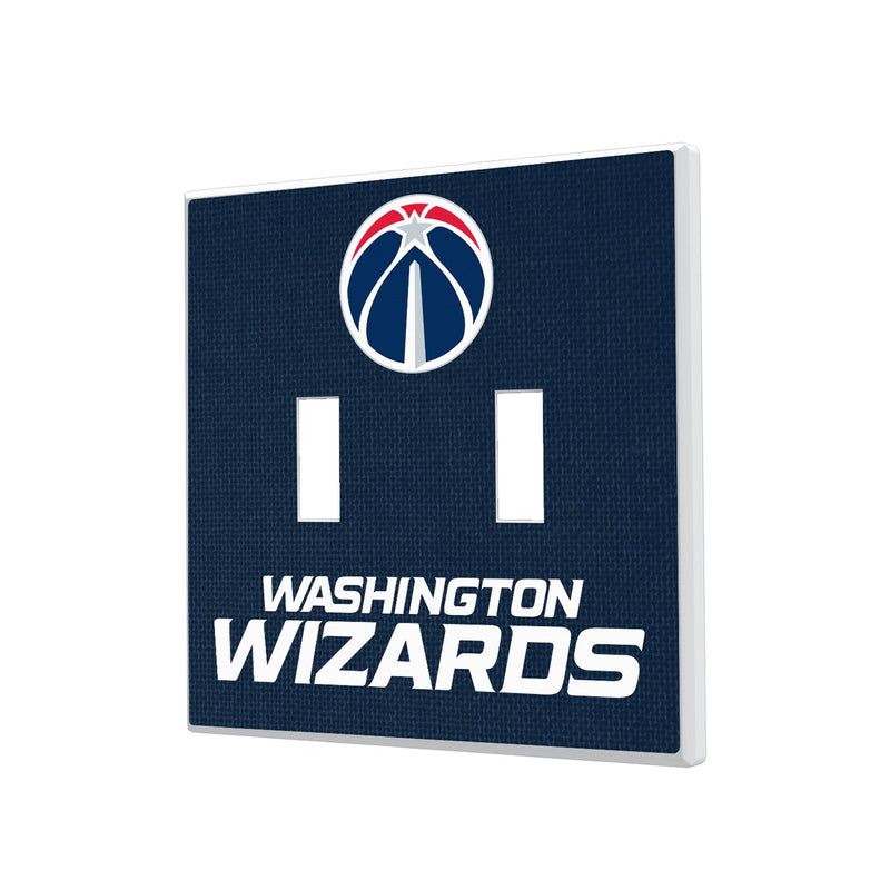 Washington Wizards Solid Hidden-Screw Light Switch Plate
