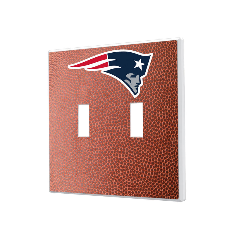 New England Patriots Football Hidden-Screw Light Switch Plate