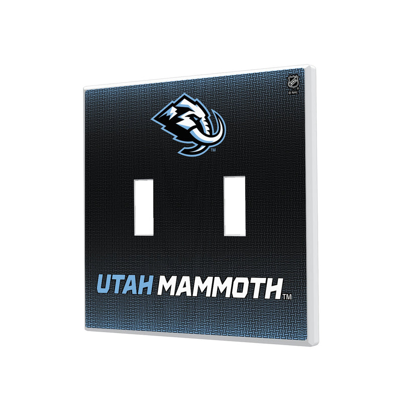 Utah Mammoth Linen Hidden-Screw Light Switch Plate