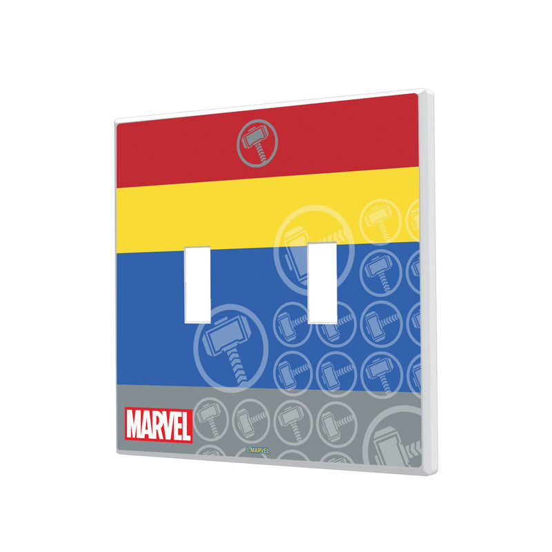 Marvel Avengers Thor Sigil Hidden-Screw Light Switch Plate