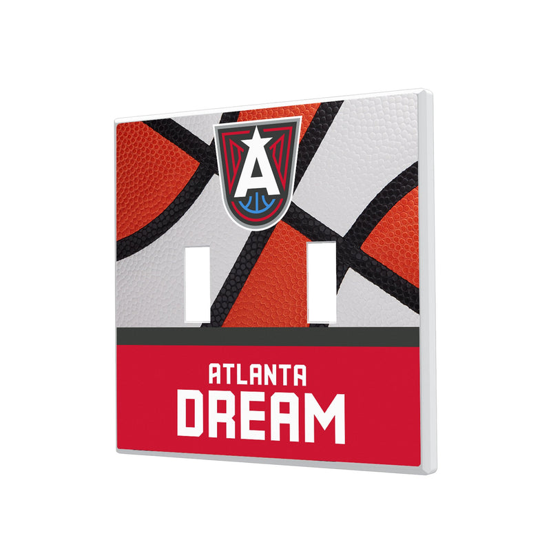 Atlanta Dream Basketball Hidden-Screw Light Switch Plate