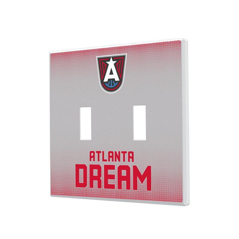 Atlanta Dream Linen Hidden-Screw Light Switch Plate