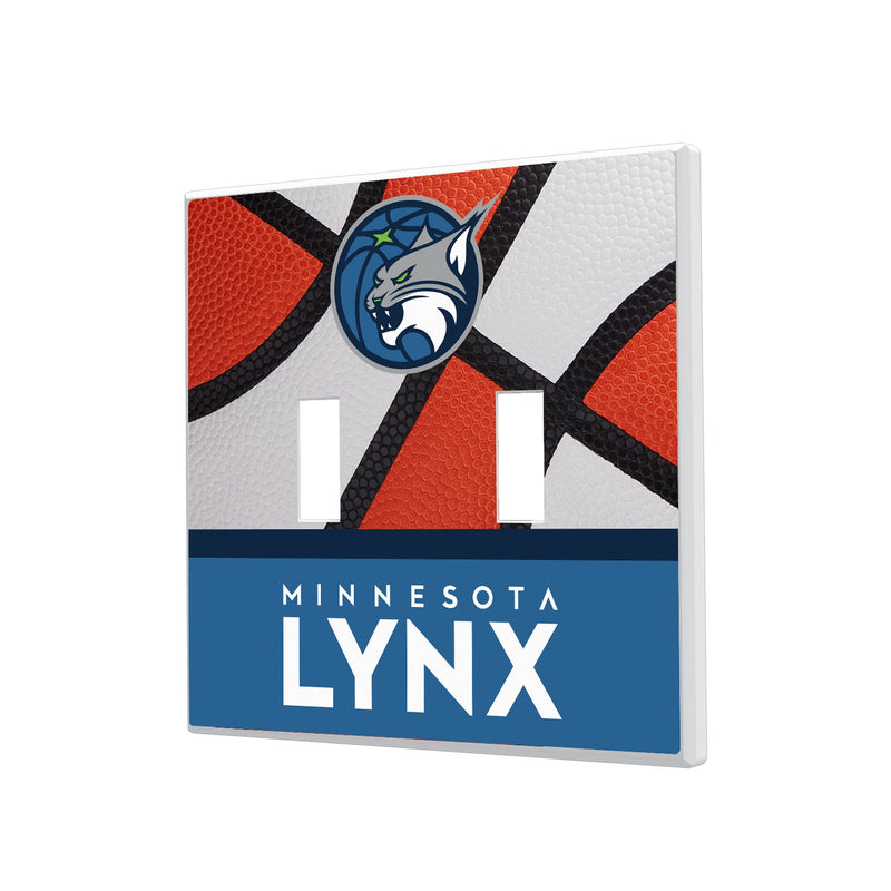 Minnesota Lynx Basketball Hidden-Screw Light Switch Plate