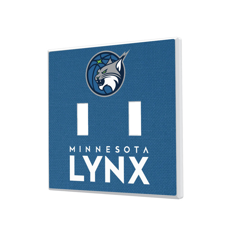 Minnesota Lynx Solid Hidden-Screw Light Switch Plate
