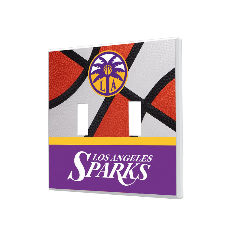 Los Angeles Sparks Basketball Hidden-Screw Light Switch Plate
