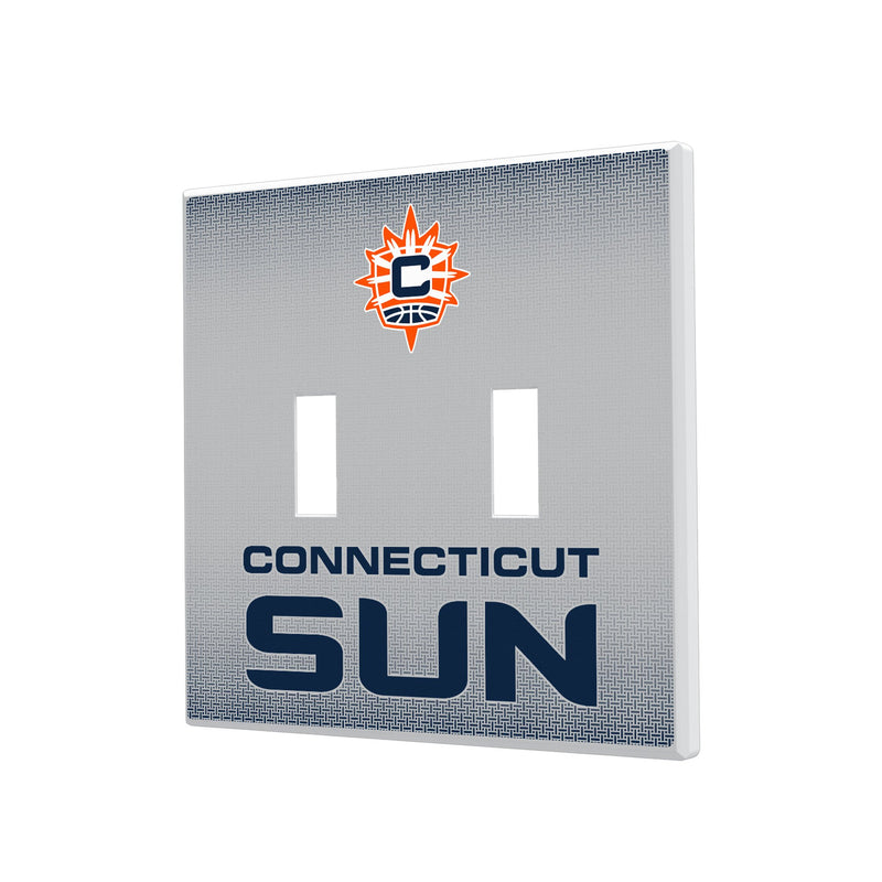 Connecticut Sun Linen Hidden-Screw Light Switch Plate