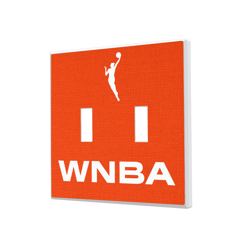 WNBA Solid Hidden-Screw Light Switch Plate