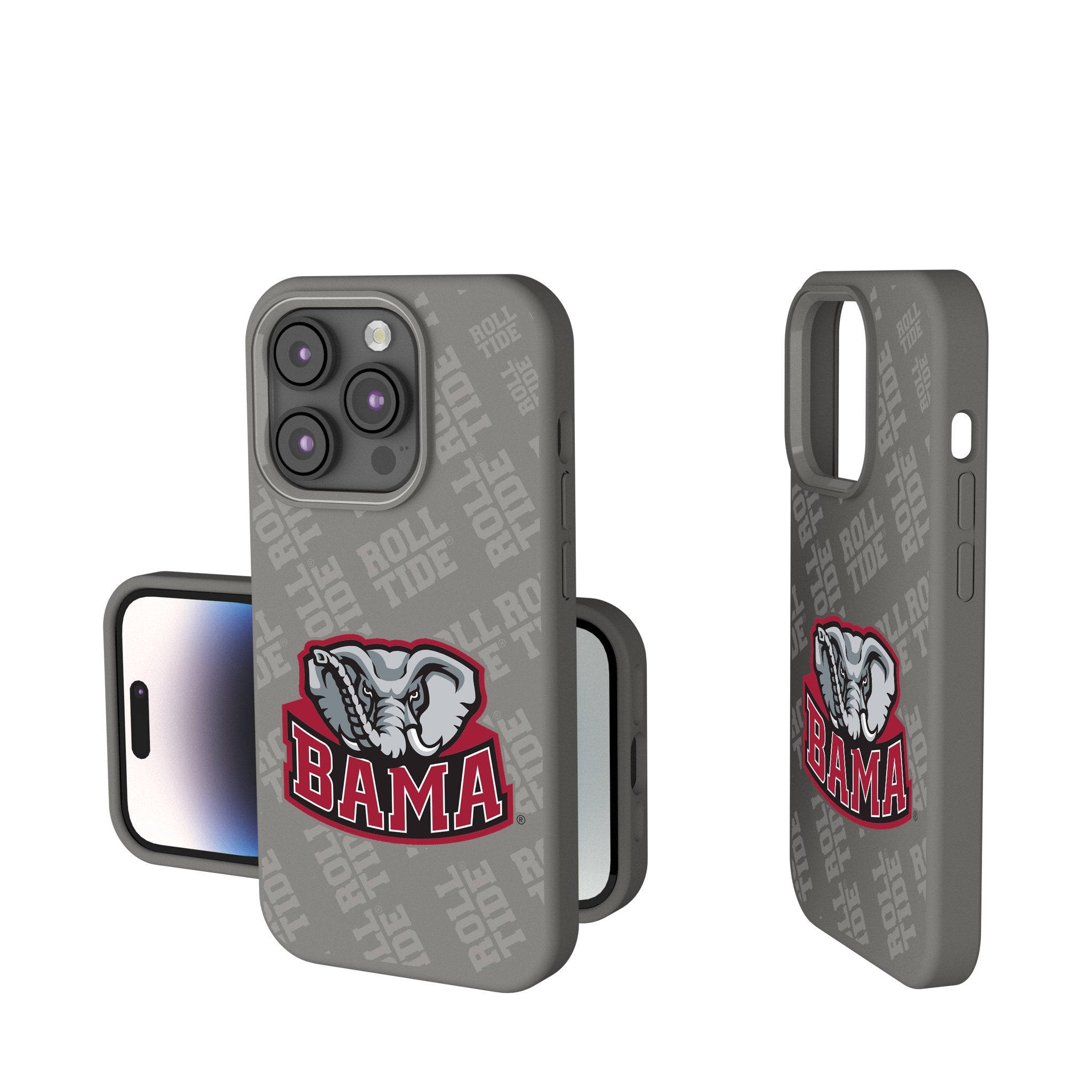 University of Alabama Crimson Tide Script A Quadtile iPhone Soft Touch Phone Case for Apple iPhone