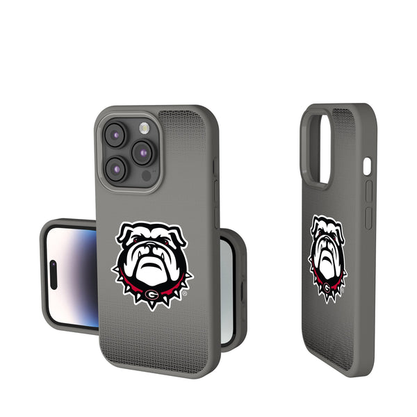 University of Georgia Bulldogs Uga Linen iPhone Soft Touch Phone Case