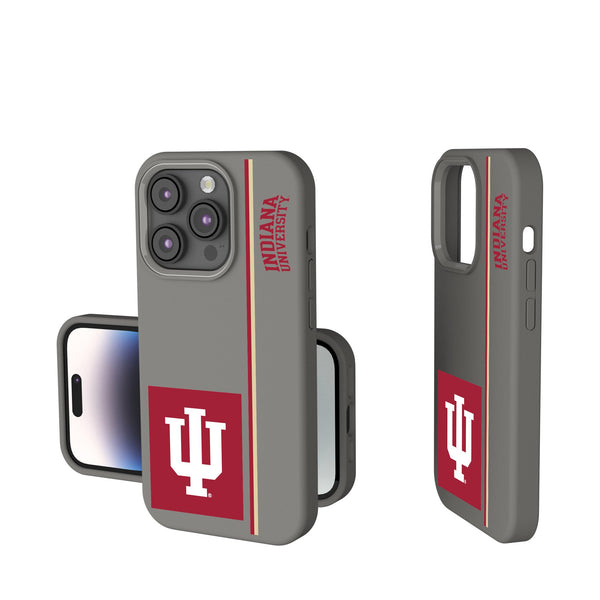 Indiana University Hoosiers Sidebar iPhone Soft Touch Phone Case for Apple iPhone