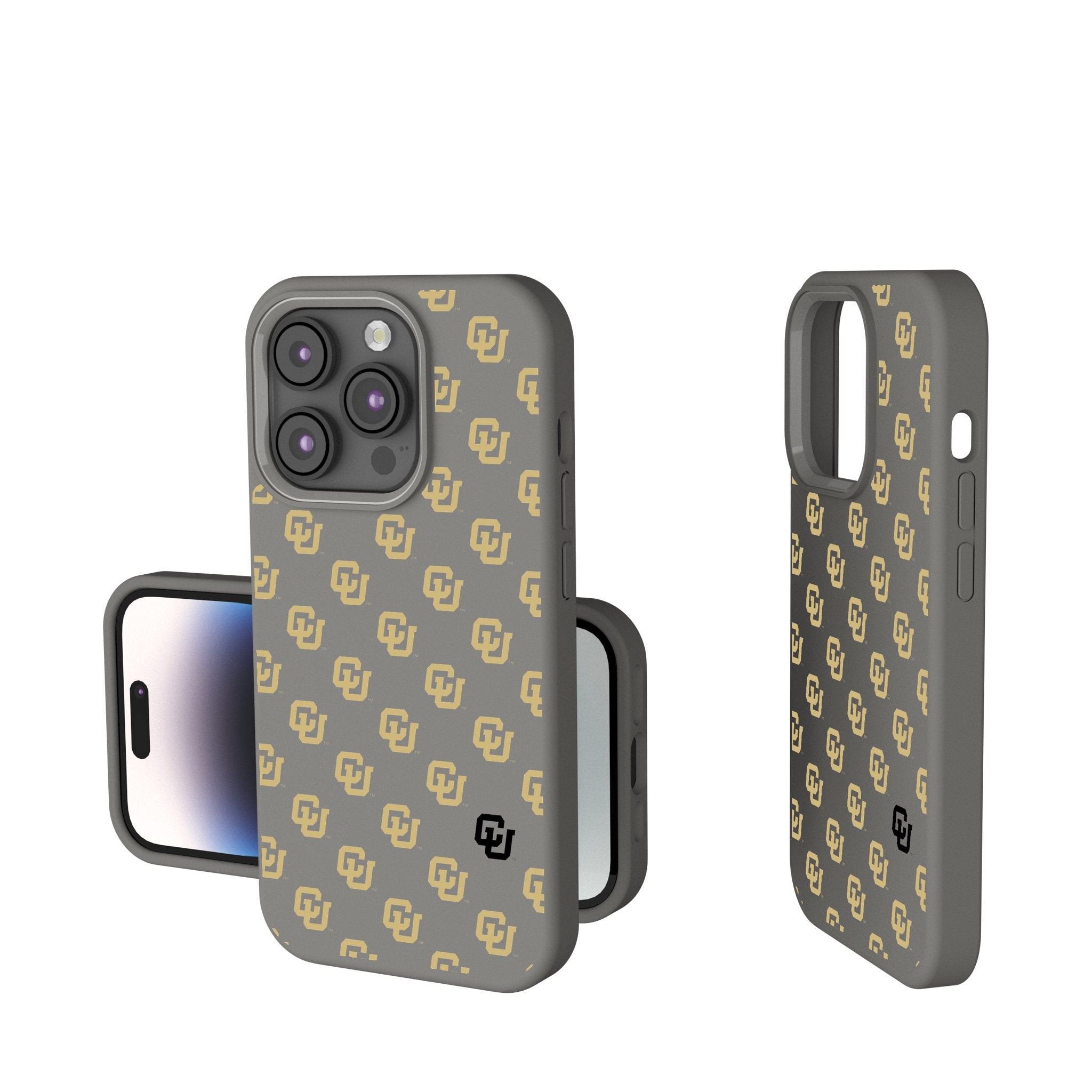 University of Colorado Buffaloes Fashion Pattern iPhone Soft Touch Phone Case for Apple iPhone