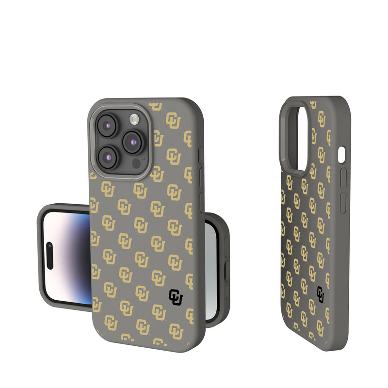 University of Colorado Buffaloes Fashion Pattern iPhone Soft Touch Phone Case for Apple iPhone