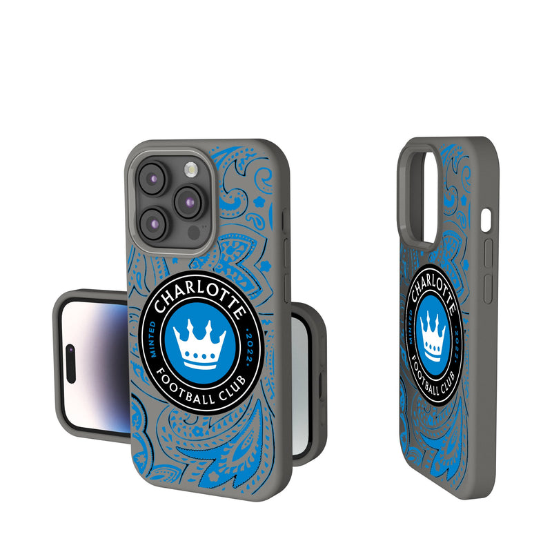 Charlotte FC  Paisley iPhone Soft Touch Phone Case