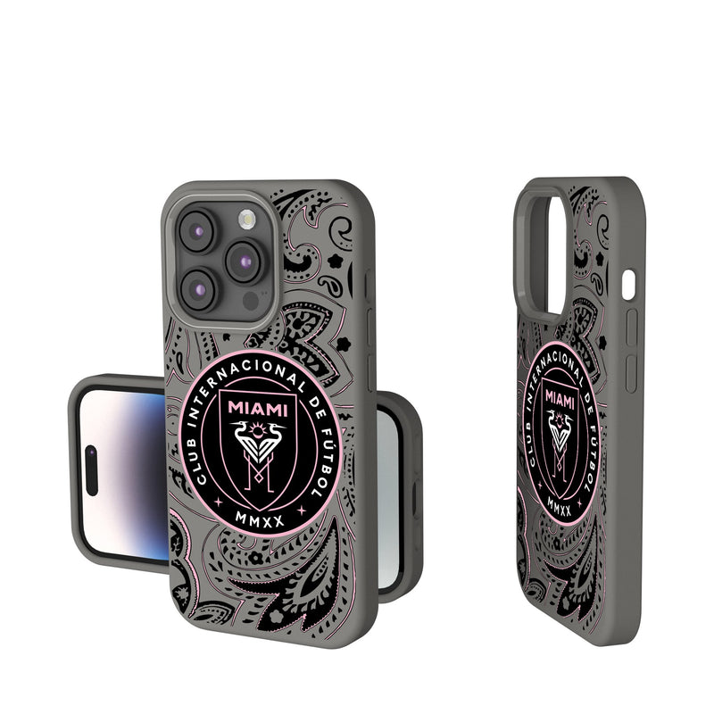 Inter Miami CF  Paisley iPhone Soft Touch Phone Case