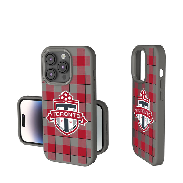 Toronto FC   Plaid iPhone Soft Touch Phone Case