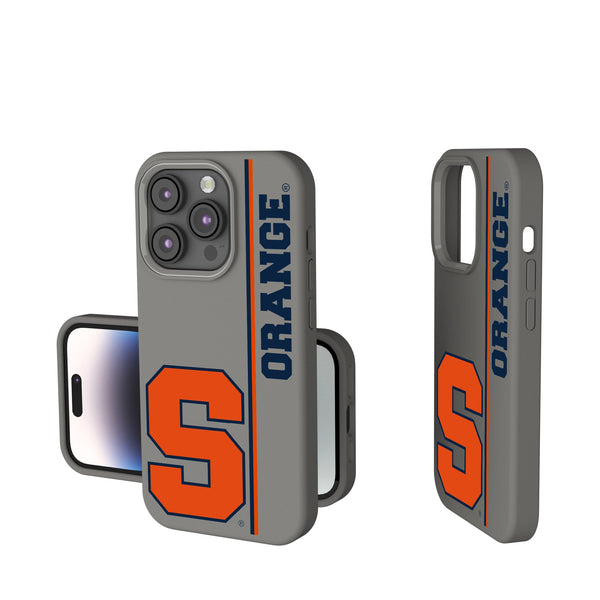 Syracuse University Orange Sidebar iPhone Soft Touch Phone Case